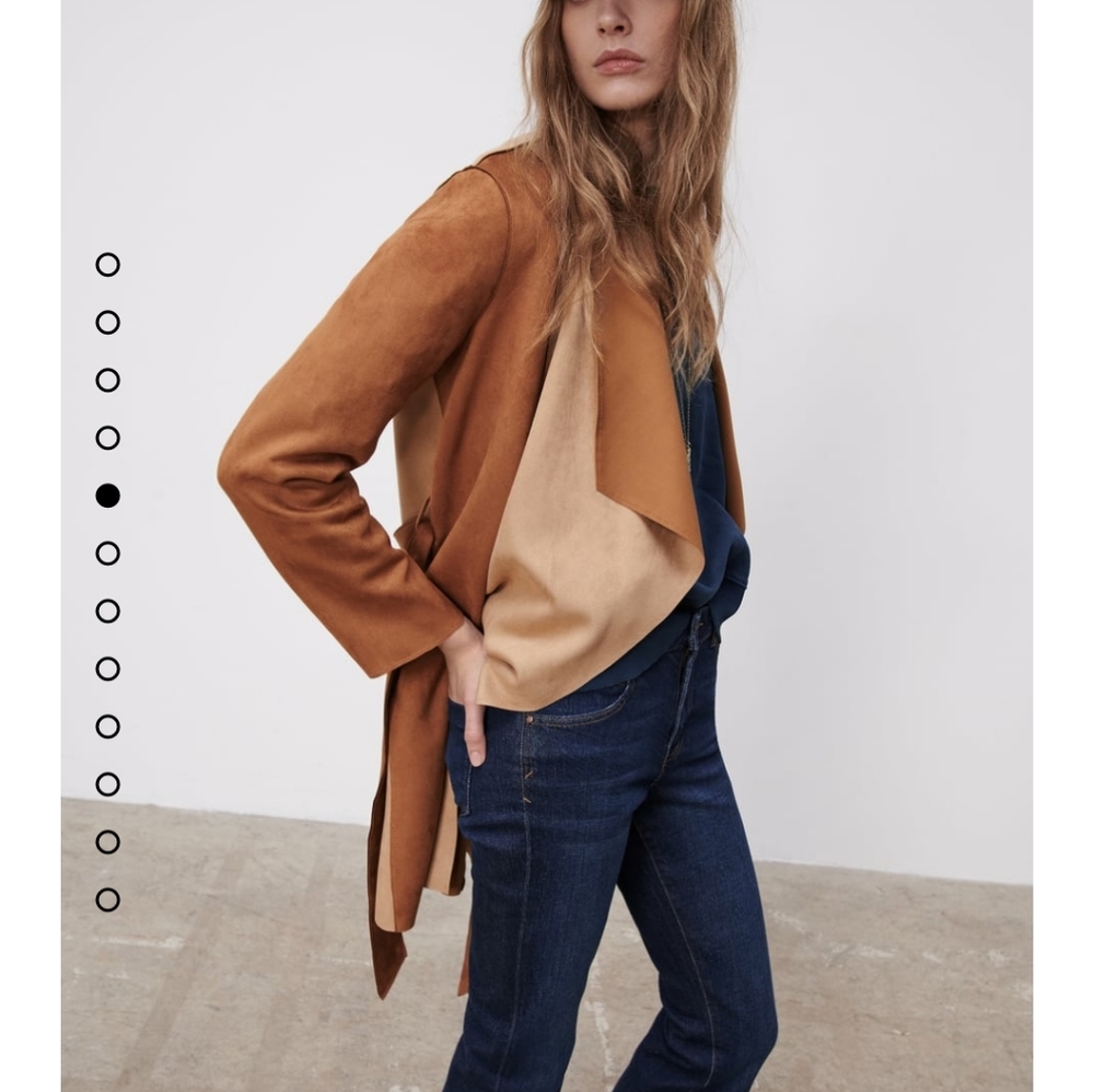 Zara Patchwork Jacket. Size M - image 3